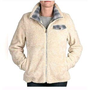 Pendleton Women's Sherpa Fleece Full-Zip Jacket Fall Winter Warm Size XL